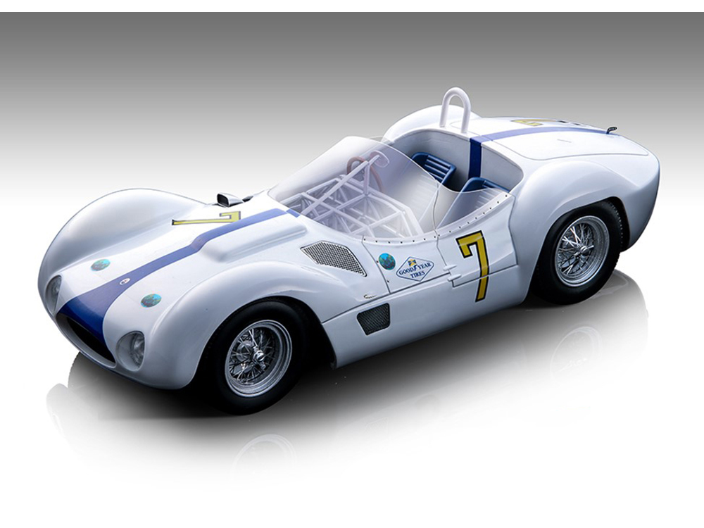 Maserati Birdcage Tipo 61 #7 Stirling Moss Winner Cuba GP (1960) Limited Edition to 85 pieces Worldwide 1/18 Model Car by Tecnomodel
