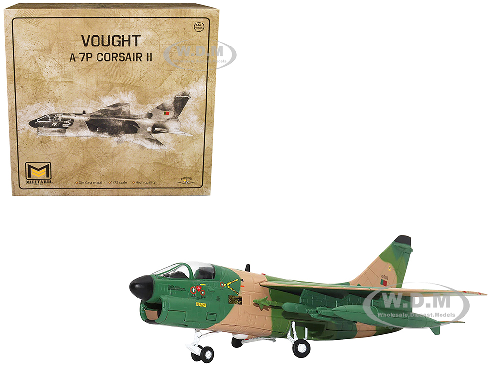 Vought A-7P Corsair II Attack Aircraft Portugal 1/72 Diecast Model by Militaria Die Cast