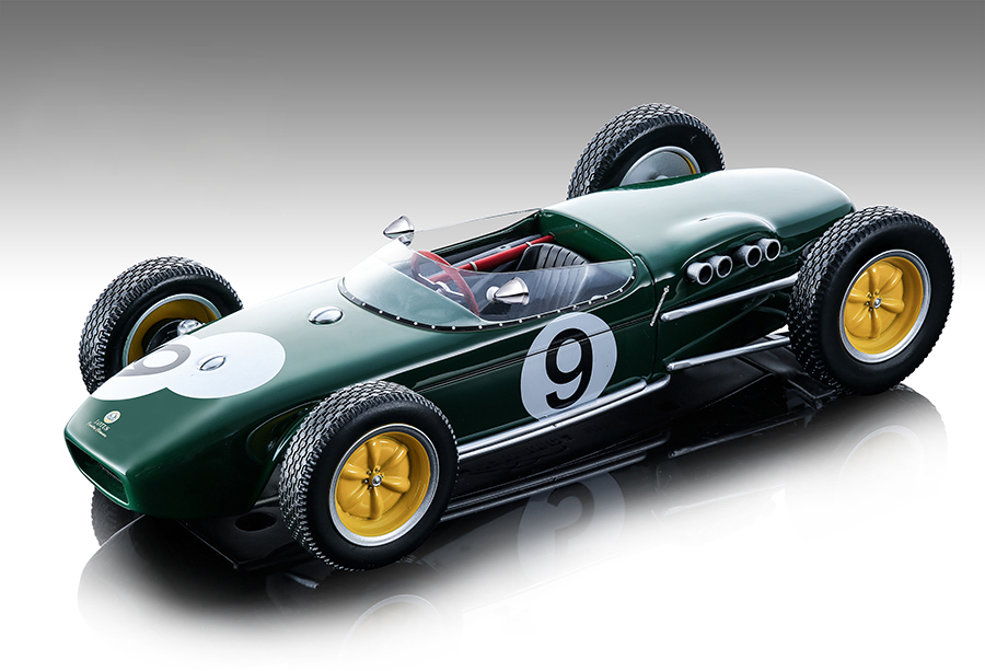 Lotus 18 9 John Surtees Championship Formula 1 (f1) British Grand Prix (1960) "mythos Series" Limited Edition To 120 Pieces Worldwide 1/18 Model Car