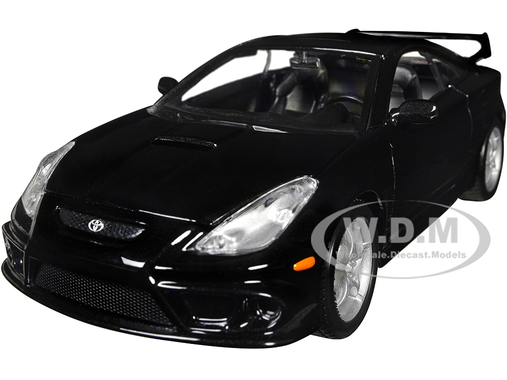 Toyota Celica GT-S Black "Special Edition" Series 1/24 Diecast Model Car by Maisto