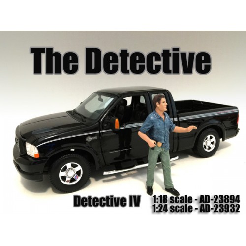 "the Detective 4" Figure For 124 Scale Models By American Diorama