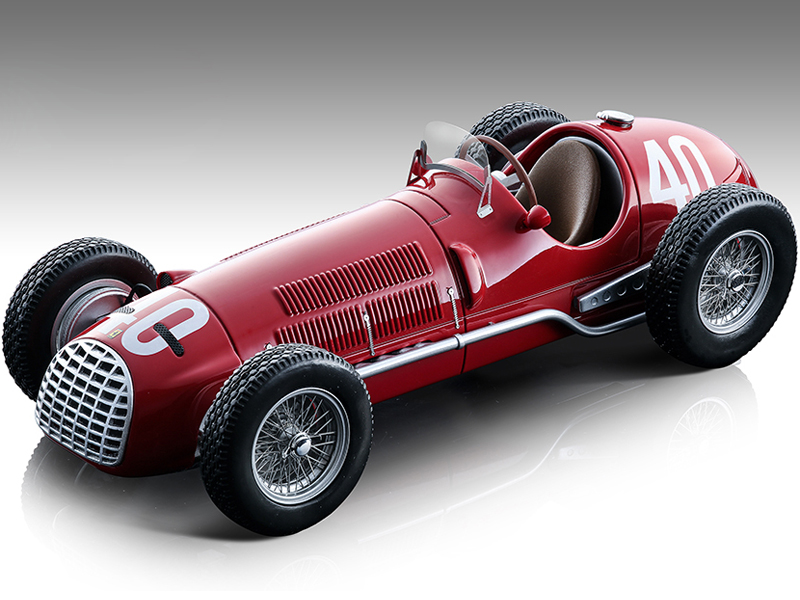 Ferrari 125 F1 40 Alberto Ascari Formula One F1 Monaco Grand Prix (1950) "mythos Series" Limited Edition To 170 Pieces Worldwide 1/18 Model Car By Te
