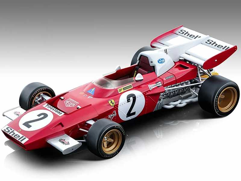 Image of Ferrari 312 B2 2 Jacky Ickx Formula One F1 Zandvoort GP (1971) "Mythos Series" Limited Edition to 190 pieces Worldwide 1/18 Model Car by Tecnomodel
