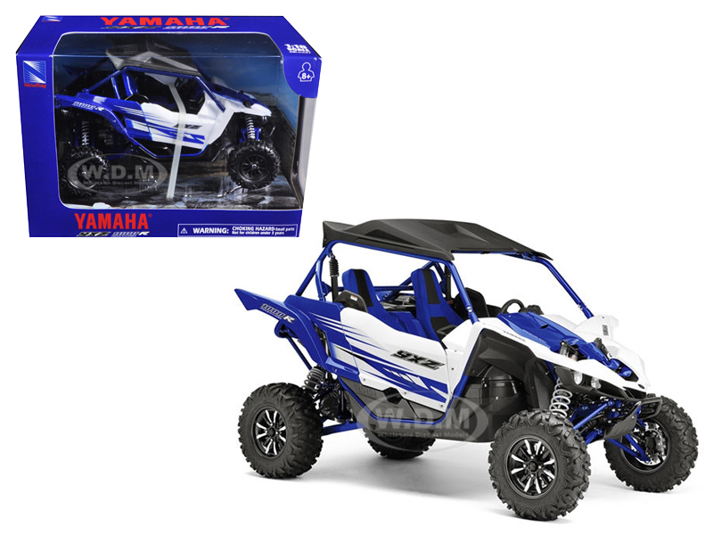 Yamaha Yxz 1000r Triple Cylinder Blue Buggy 1/18 Diecast Model By New Ray