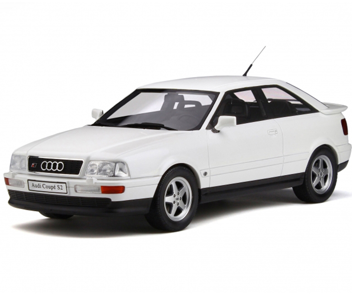 Audi S2 Pearl White Limited Edition To 999 Pieces Worldwide 1/18 Model Car By Otto Mobile