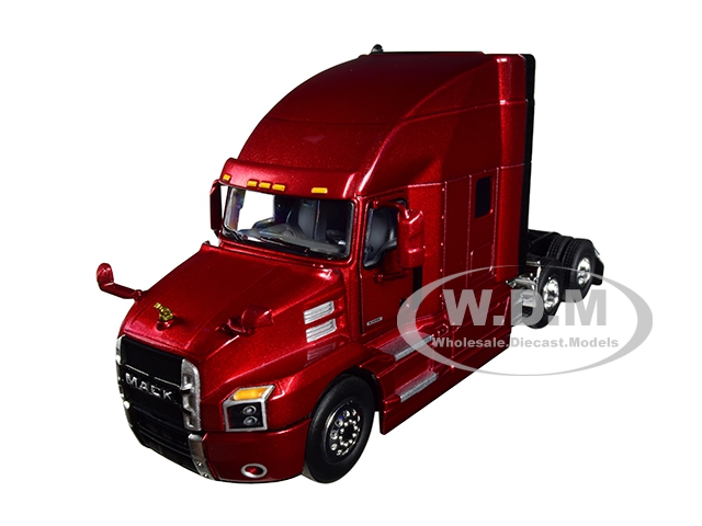 Image of Mack Anthem Sleeper Cab Lacquer Red 1/50 Diecast Model by First Gear