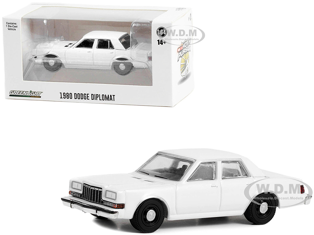 1980-1989 Dodge Diplomat Police Unmarked White 