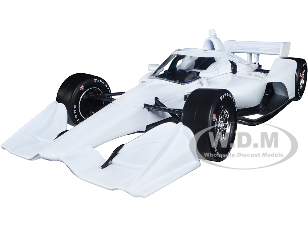 Dallara IndyCar (Road Course Configuration) White Autograph Car 
