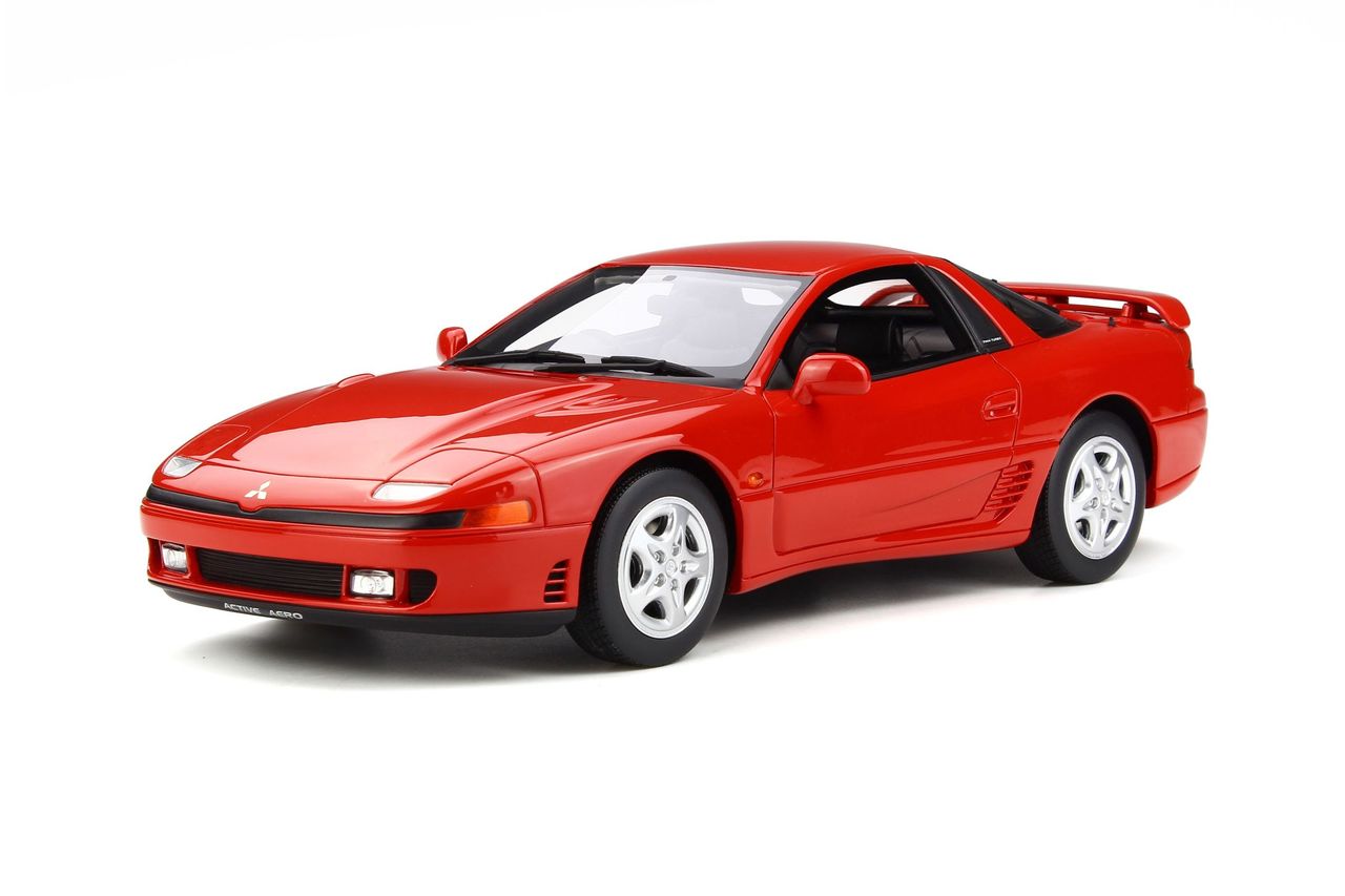 Mitsubishi GTO Twin Turbo Active Aero Passion Red Limited Edition to 1500 pieces Worldwide 1/18 Model Car by Otto Mobile