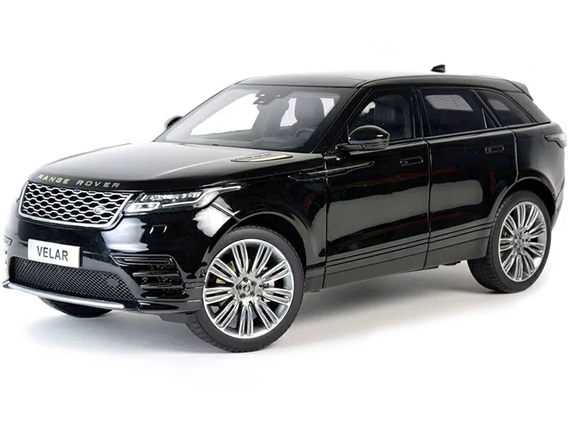 Land Rover Range Rover Velar First Edition Black 1/18 Diecast Model Car by LCD Models