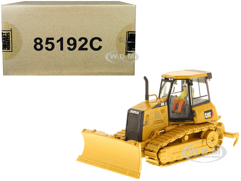 Image of CAT Caterpillar D6K XL Track-Type Dozer with Operator "Core Classics Series" 1/50 Diecast Model by Diecast Masters