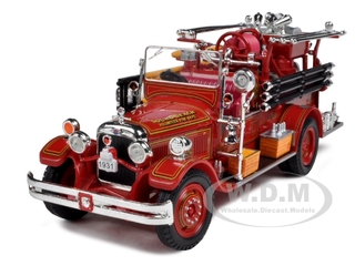 1931 Seagrave Fire Engine Truck Red 1/32 Diecast Model by Signature Models