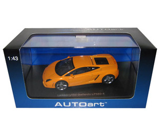 Lamborghini Gallardo Lp560-4 Orange 1/43 Diecast Model Car By Autoart