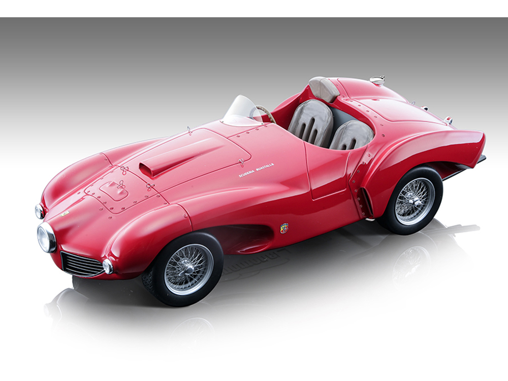 1953 Ferrari 166MM Abarth Red "Press Version" "Mythos Series" Limited Edition to 120 pieces Worldwide 1/18 Model Car by Tecnomodel