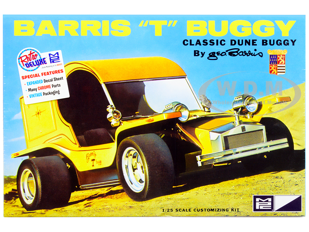 Skill 2 Model Kit George Barris "T" Classic Dune Buggy 3-in-1 Kit 1/25 Scale Model by MPC