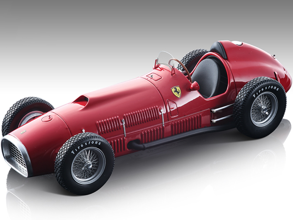 1952 Ferrari 375 F1 Indy Racing Red Press Version "Mythos Series" Limited Edition to 110 pieces Worldwide 1/18 Model Car by Tecnomodel