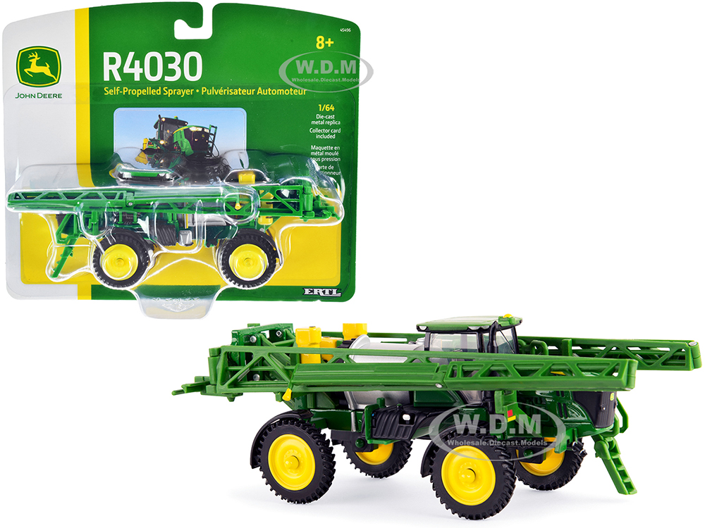 Image of John Deere R4030 Self-Propelled Sprayer 1/64 Diecast Model by ERTL TOMY