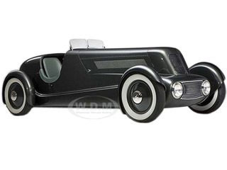 1934 Ford Edsel Roadster Model 40 Special Speedster Pearl Essence Gun Metallic Dark Grey 1/18 Model Car by Minichamps