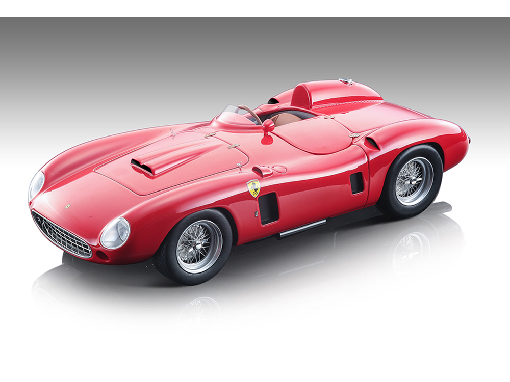 1956 Ferrari 860 Monza Red "Press Version" "Mythos Series" Limited Edition to 145 pieces Worldwide 1/18 Model Car by Tecnomodel
