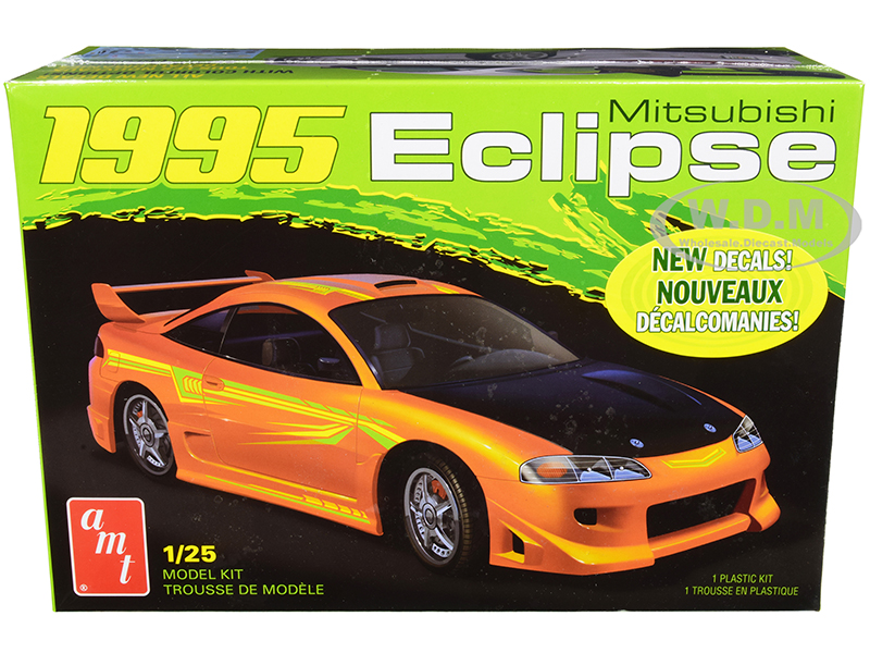 Image of Skill 2 Model Kit 1995 Mitsubishi Eclipse 1/25 Scale Model by AMT