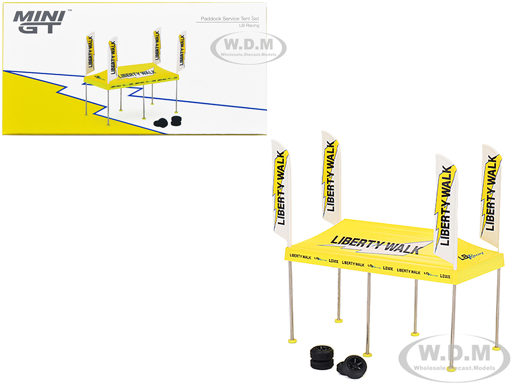 Paddock Service Tent Set with Extra Wheels 