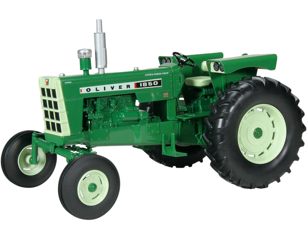 Oliver 1850 Wide Front Tractor Green Classic Series 1/16 Diecast Model By SpecCast