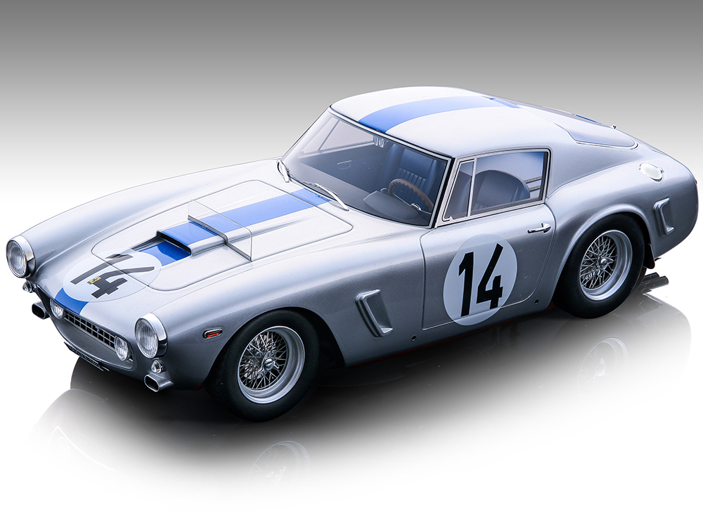Ferrari 250 GT SWB #14 Pierre Noblet - Jean Guichet GT Winner 24 Hours of Le Mans (1961) Mythos Series Limited Edition to 75 pieces Worldwide 1/18 Model Car by Tecnomodel
