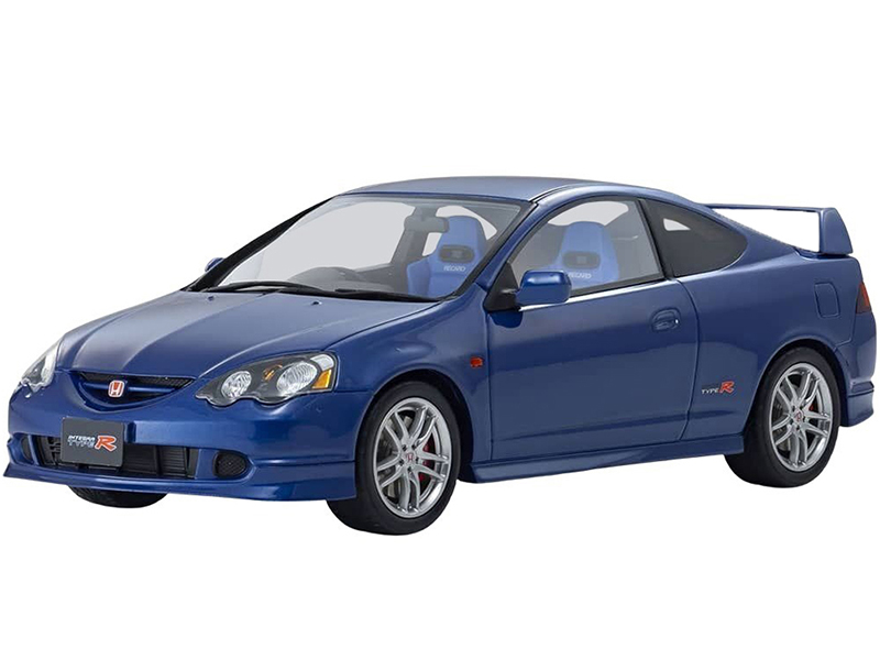 Image of Honda Integra Type R (DC5) RHD (Right Hand Drive) Blue Metallic 1/18 Model Car by Otto Mobile for Kyosho
