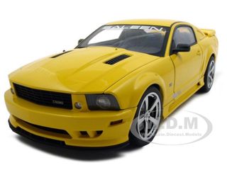 Image of 2007 Saleen Mustang S281 Extreme Yellow 1/18 Diecast Model Car by Autoart