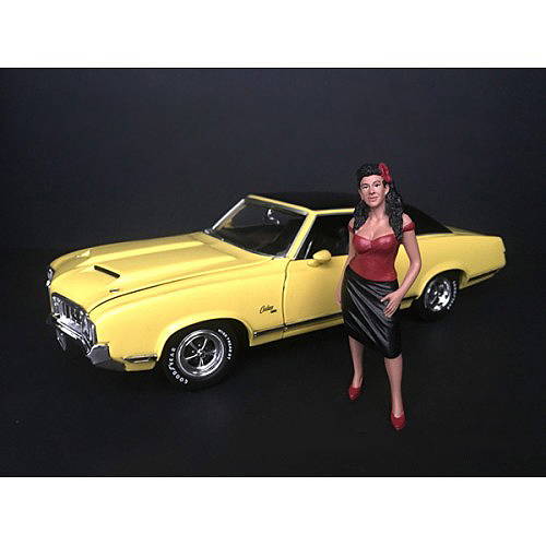 "Hanging Out II" Rosa Figurine for 1/18 Scale Models by American Diorama