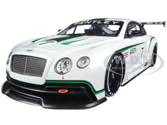 2012 Bentley Continental Gt3 7 Mondial De Lautomobile Limited To 500pc Worldwide 1/18 Model Car By True Scale Miniatures