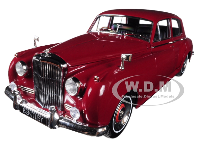 1960 Bentley S2 Red 1/18 Diecast Model Car By Minichamps