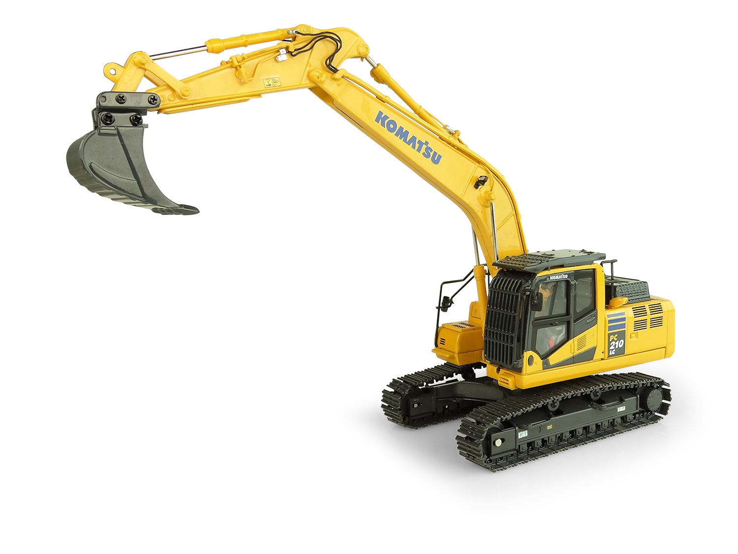 Komatsu Pc210lc-11 Tracked Excavator 1/50 Diecast Model By Universal Hobbies