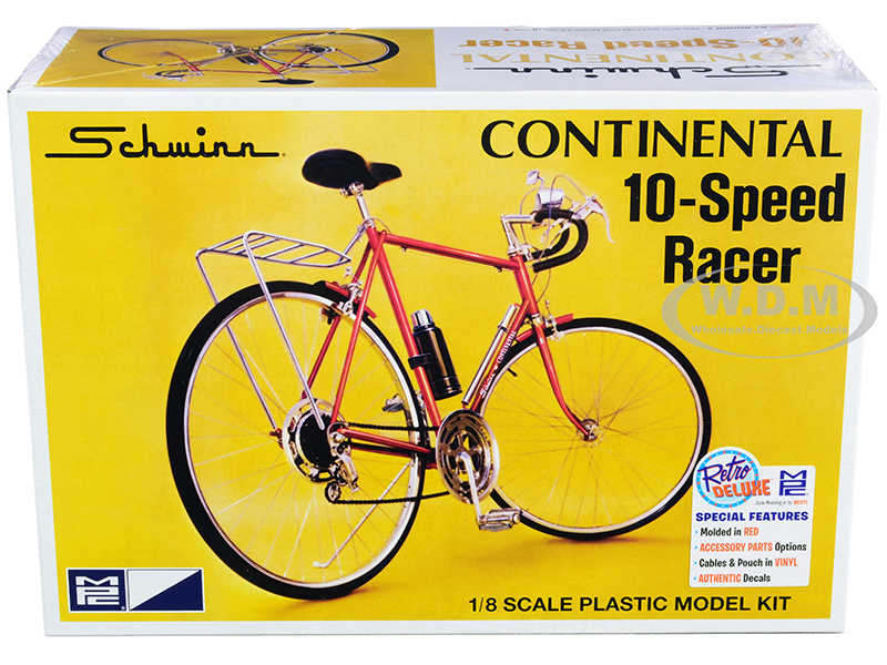 Skill 2 Model Kit Schwinn Continental 10-Speed Bicycle 1/8 Scale Model by MPC