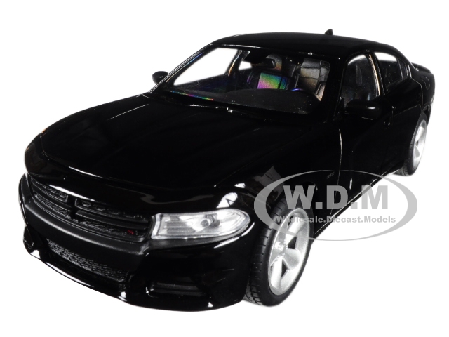 2016 Dodge Charger R/T Black "NEX Models" 1/24-1/27 Diecast Model Car by Welly