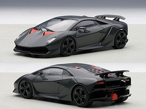 Image of Lamborghini Sesto Elemento 1/43 Diecast Model Car by Autoart
