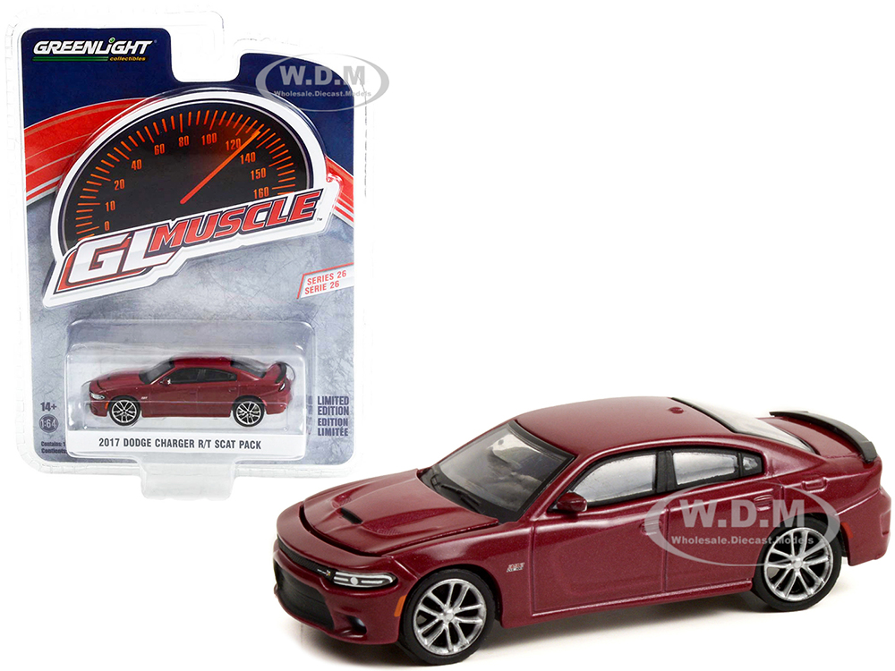 2017 Dodge Charger R/T Scat Pack Octane Red Metallic 
