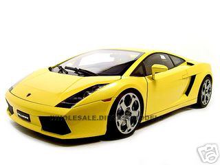 Image of Lamborghini Gallardo Yellow 1/12 Diecast Model Car by Autoart