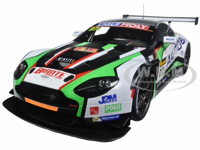 Aston Martin V12 Vantage Bathurst 12hour Endurance Race 2015 97 A. Macdowall / D. Oyoung / S. Mucke 1/18 Model Car By Autoart