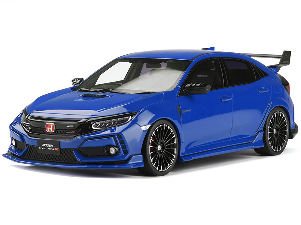 2017 Honda Civic FK8 Type R Blue 1/18 Model Car By Otto Mobile