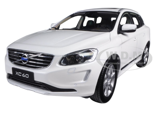 2015 Volvo Xc60 Crystal White Pearl 1/18 Diecast Model Car By Ultimate Diecast