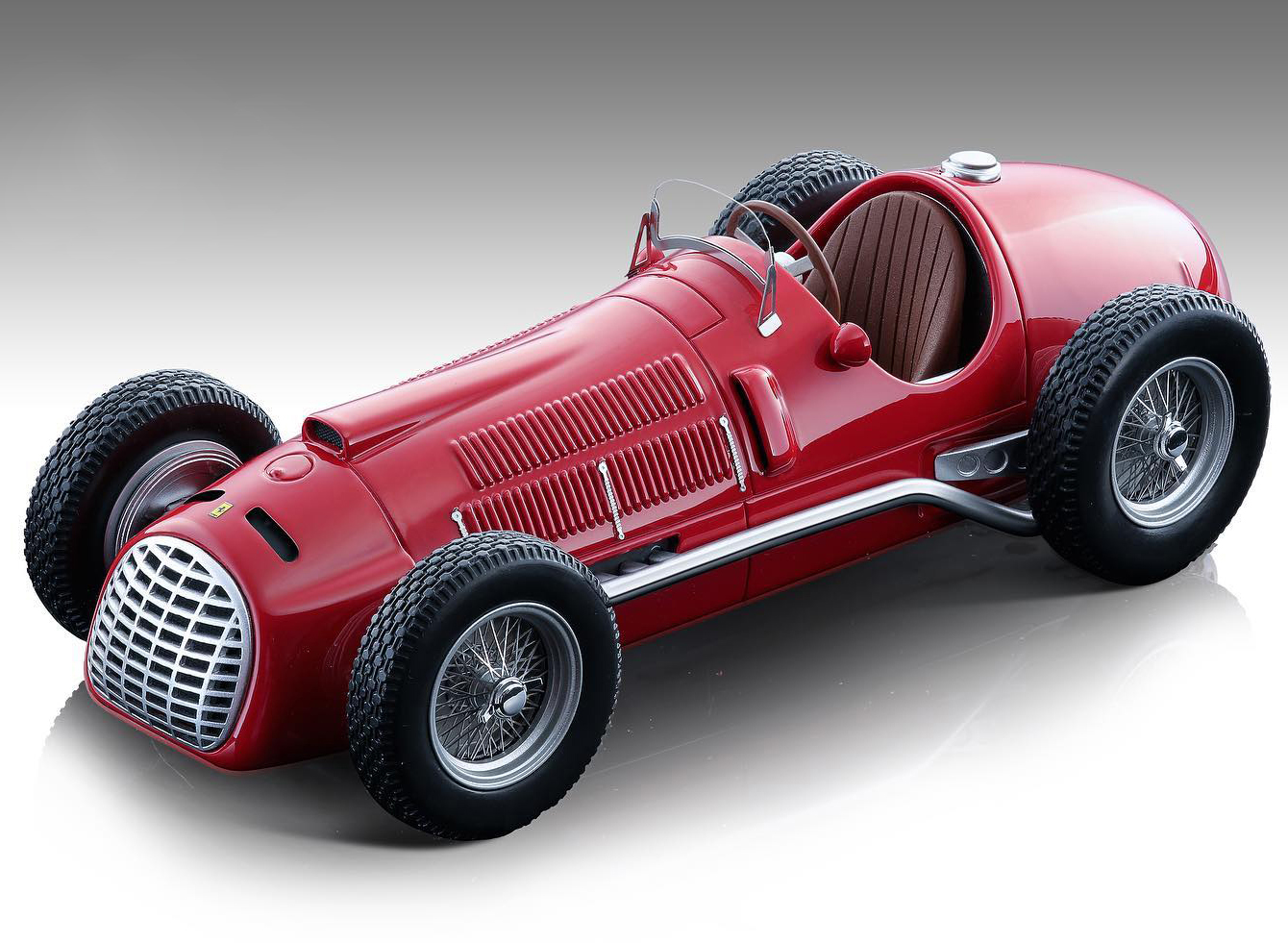 1950 Ferrari F1 275 Press Version Red "Mythos Series" Limited Edition to 80 pieces Worldwide 1/18 Model Car by Tecnomodel