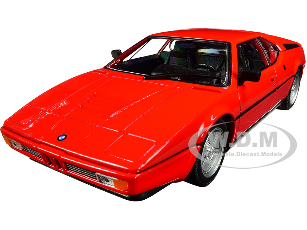 Image of BMW M1 Coupe Red "NEX Models" 1/24 Diecast Model Car by Welly