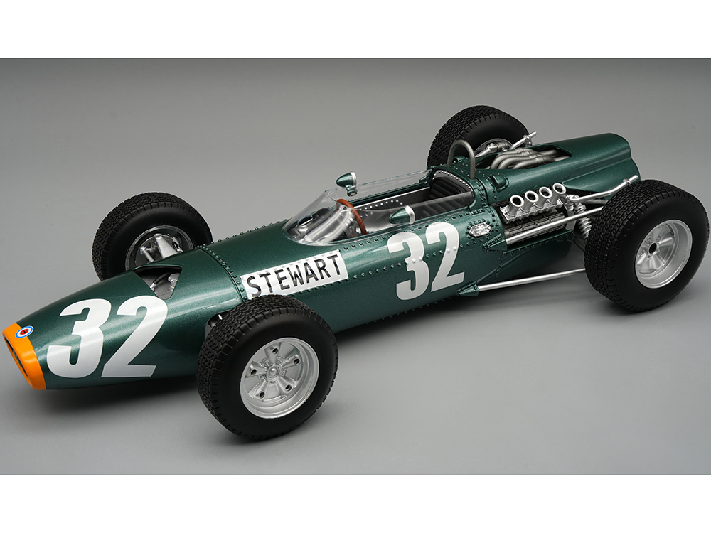 BRM P261 #32 Jackie Stewart Winner Formula One F1 Italian GP (1965) Mythos Series Limited Edition to 95 pieces Worldwide 1/18 Model Car by Tecnomodel