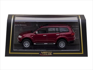 Mitsubishi Pajero Sport Metallic Red 1/43 Diecast Model Car by Vitesse