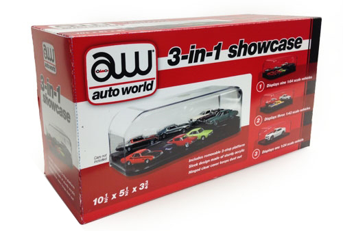 Collectible Display Show Case For 1/64 1/43 1/24 Diecast Models By Autoworld