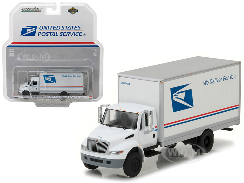 2013 International Durastar Box Truck United States Postal Service (USPS) HD Trucks Series 9 1/64 Diecast Model by Greenlight