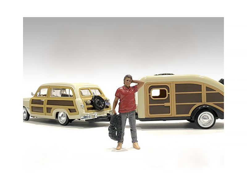"Campers" Figure 4 for 1/24 Scale Models by American Diorama
