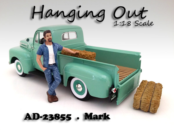 Image of "Hanging Out" Mark Figurine for 1/18 Scale Models by American Diorama