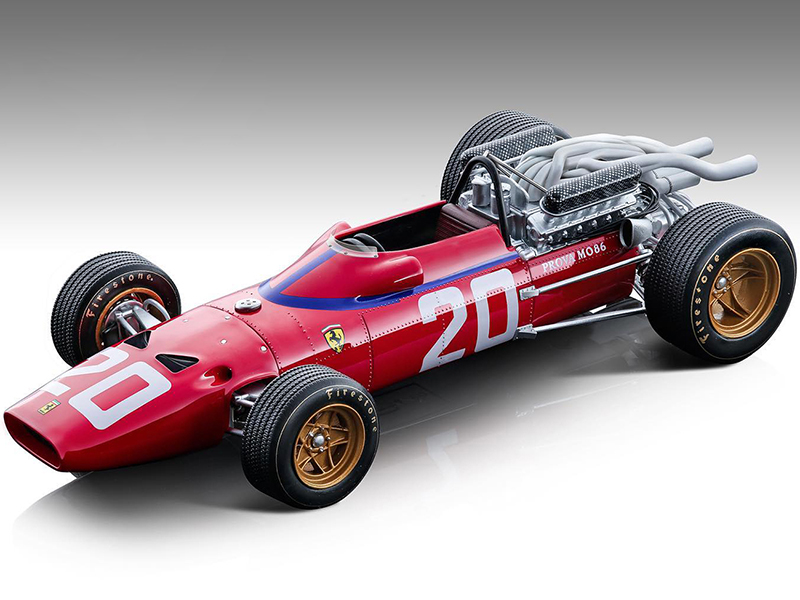 Image of Ferrari 312F1-67 20 Chris Amon Formula One F1 Monaco GP (1967) "Mythos Series" Limited Edition to 115 pieces Worldwide 1/18 Model Car by Tecnomodel